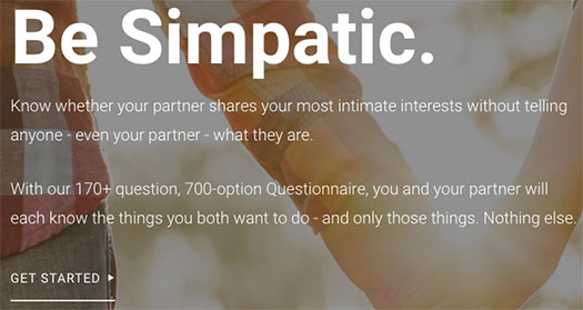 SimpaticUS Website Screenshot