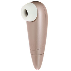 Image of rose gold Satisfyer 1 on a white background