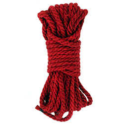 Red Twisted Monk Rope