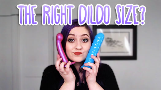 Cyber Sex Dildo - How To Choose the Right Dildo Size | The Ins and Outs